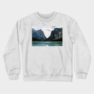 Lake in the Mountains Landscape Crewneck Sweatshirt